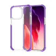 For iPhone 15 Pro Max Case, Shielding Airbag Cover, Purple