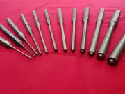 WILDE TOOL RS-912 USA MADE MACHINIST 12pc ROLL PIN SPRING PUNCH SET
