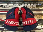NEW Team USA Bauer Vapor 2x PRO STOCK Ice HOCKEY GLOVES 15"