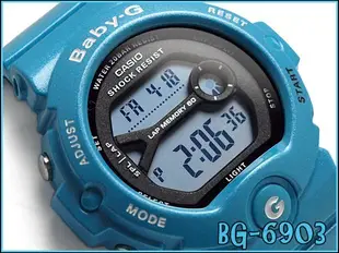 CASIO 手錶 BABY-G系列少女時代代言BG-6903-2D  CASIO公司貨非  BG-6901