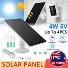 4X 4W Solar Panel for eufyCam Security eufy Camer 2/2C/2C Pro/ Pro Mount 9.8FT