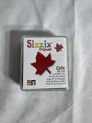 Sizzix Leaf #3 Tiny 38-0217 Discontinued Die Cutter Cartridge Big Shot Vagabond
