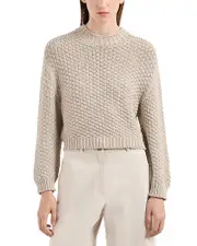 Emporio Armani Seamless Plain Knit Crewneck Sweater