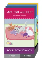 Nelson Phonics in a Box 2: Double Consonants Story Books x4