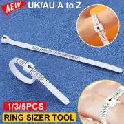 Ring Sizer Size Tool Check your Size Finger Gauge Measurement Sizes UK/AU A to Z