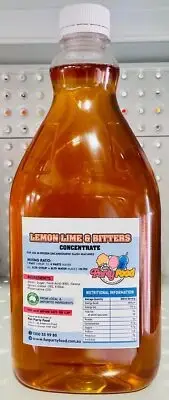 NEW Slushie Syrup - Lemon Lime & Bitters 2 litres