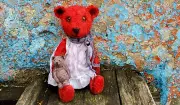 Plush Bear, collectible bear, handmade toy, art toy, teddy bear, ooak