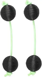 HONITANO Egg Shaker Musical Instruments Rhythm Maracas Boys and Girls Percussion Instruments Soft Sound Wood Material Portable for Practice
