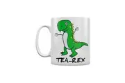 Grindstore Tea-Rex Mug (White) (One Size)
