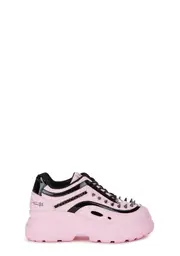 [Koi Footwear] Yandoll Yami Platform Sneakers - Pink