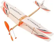 Rubber Band Airplane Kit | Realistic Kids Biplane Model,Cute Colorful Biplane Kit, Funny Teaching Tool for Learning Entertainment