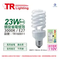 在飛比找Yahoo奇摩購物中心優惠-TRUNK壯格 23W 830 燈泡色 110V E27 省