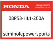 Honda OEM Part 08P53-HL1-200A FRONT BUMPER SHLD