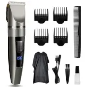 Newest Hair Clippers, Qhou Professional Hair Trimmer for Men, Corded/Cordless...