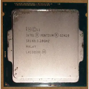 Intel 四代 Pentium G3240 G3250 G3260 G3420 等 CPU (1150 腳位) 無風扇