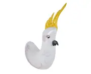 Airtime 92x85cm Cockatoo Swimming Pool Racer Floater w/ Repair Patch Kids 3y+