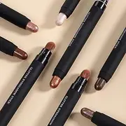 Eyeshadow Stick - Creamy Eyeshadow | Blendable Eye Shadow Pencils | 8 Pieces Cream Stick Set | Long-Lasting Highlighter Shimmer Creamy Liner For Women Girls Beauty Holiday Makeup Use