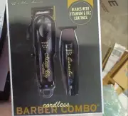 Wahl Cordless Barber Combo Black Magic Clip Clipper & Detailer Trimmer - 3025397