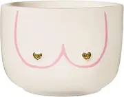 Sass & Belle Large Girl Power Boobies White Planter