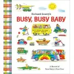 BUSY, BUSY BABY: A RECORD OF BABY’S FIRST YEAR: BABY BOOK WITH MILESTONE STICKERS