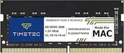 [Timetec] 8GB Compatible for Apple DDR4 2666MHz for Mid 2020 iMac (20,1 / 20,2) / Mid 2019 iMac (19,1) 27-inch w/Retina 5K Display, Late 2018 Mac Mini (8,1) PC4-21333 / PC4-21300 SODIMM MAC RAM Upgrade
