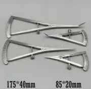 Dental Castroviejo Bone Caliper Gauge Orthopedic Implant Measure Instrument Tool
