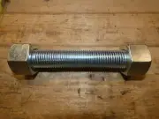 1 1/8"-8 x 7 1/2" 8UN Thread A193 Grade B7 Stud with 2 Hex Nuts (Lot of 16)