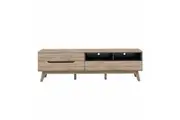 Chase Scandinavian TV Stand Cabinet Entertainment Unit 1.8m - Oak