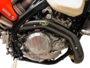P3 Carbon Fiber Heat Shield Pipe Guard for Husqvarna FE501S 21-23