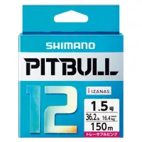 在飛比找momo購物網優惠-【SHIMANO】PITBULL 12 PE線 150m 亮