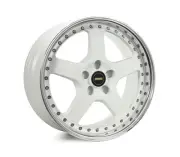 To Suit AUDI A3 2003 TO CURRENT WHEELS PACKAGE: 18x8.5 Simmons FR-1 White and...