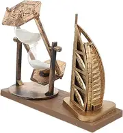 Vintage Style Hourglass Ornament for Home Decor Timepiece Timer Sandglass Desktop Supply