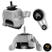Engine Mounts & Manual Trans Mount 3PCS For Mini Cooper 16-11 DOCH; Non-Turbo (for: Mini)