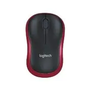 Logitech M185 Wireless Mouse - Red