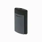 St Dupont MiniJet Single Jet Lighter Matt Black and Graphite - 010866