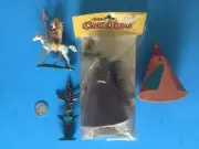 RARE LOT VINTAGE WILTON CAKE TOPS INDIAN TEEPEE CHEF NEW VTG NIP TOPPERS TOTEM A
