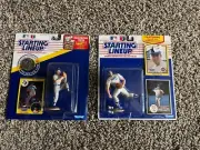 Nolan Ryan - Texas Rangers Kenner Starting Lineup SLU 1990 & 1991 Action Figures