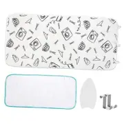 Ironing Mat, Portable Ironing Pad inch Table Top Iron Board 39.4 x 18.9 White