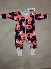 Bonds Wondersuit Foxtrot Fox Size 0000 Newborn BNWT