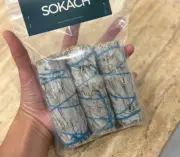 3 X White Sage Smudge Stick 10cm | Purifying, Cleansing & Healing Combo Set