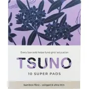 Tsuno Natural Bamboo Pads Super Winged & Ultra Thin(Packaging colours may vary)
