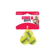KONG Squeakair Tennis Balls 3pk Small AirDog Squeaky Dog Fetch Toy