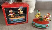Vtg 1983 Enesco Garfield Cat & Odie Dog Musical Box “Playmates” Teeter Totter
