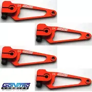 Go Nitro Hobbies 24T Aluminum A Spec Servo Arm 4 Red Hitec
