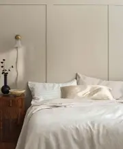 Bedroom Edit - Natural & Pencil Stripe