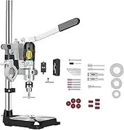 Glass Bottle Cutter Kit, 5000-8000RPM High-Speed - Multifunctional DIY Tool for Cutting, Drilling, Sanding & Polishing, 0.6-6mm Clamp Craft Kit for Wine Bottles, Home & Art Projects (6-in-1)