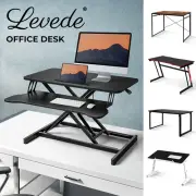 Levede Office Desk Laptop Computer Desks Standing Table Gaming Student Tray