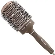 Professional Heat-Retaining Ceramic & Ionic Round Hair Brush for Blow Drying - With Nanotechnology - 65mm Barrel Brush - Blow Dry Hair Brush,Curling Brush -For Styling, Straightening & Detangling