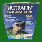 Nutramatic 2X Automatic Fish Food Feeder New Open Box. Great For Vacation
