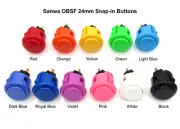 Original Sanwa OBSF-24 Arcade Push Button for MAME Arcade1UP 24mm *US Seller*